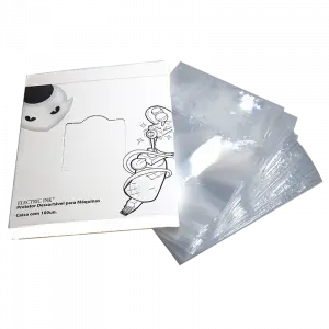 Protection pour machines à tatouer – transparente 100 UN 