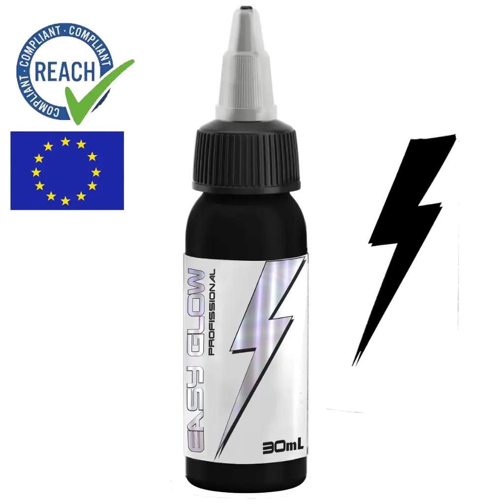 [UGS : EG52217] Encre Raven Black – Easy Glow 30ml REACH